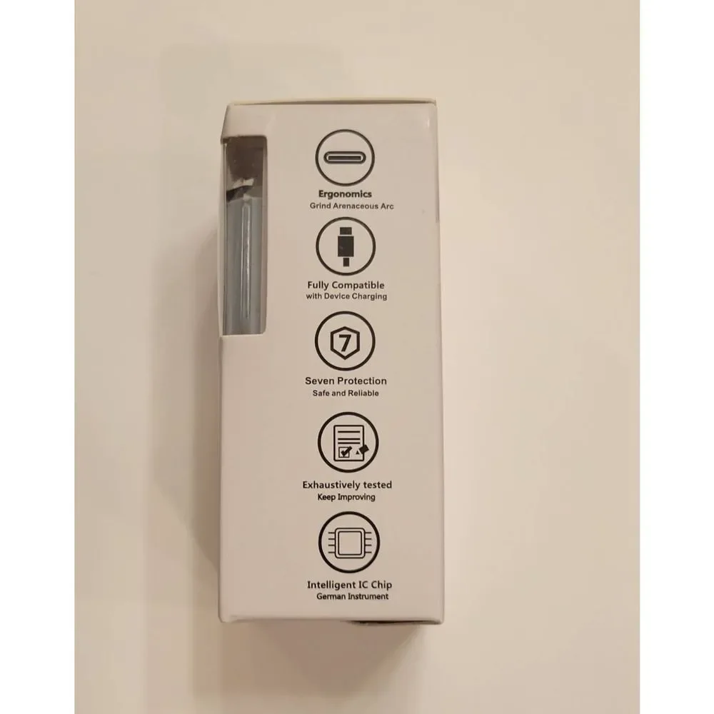 USB C Charger 20W PD 3.0 Durable Compact Fast Charger Light Cyan